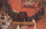 Alma-Tadema, Sir Lawrence The Roman Potters in Britain (mk23) oil on canvas